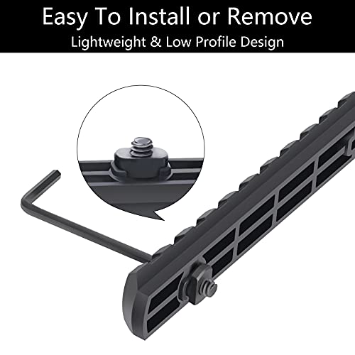 Pecawen Picatinny Rail Polymer Picatinny Accessory Rail Single Picatinny Rail thumb #3