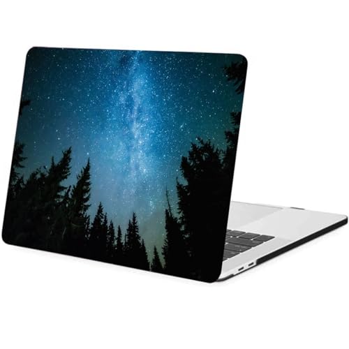 Coque MacBook Air 15 Antichoc Éviter Rayures Châssis Étui Rigide Puce M4 M3 M2 Bleu Ciel