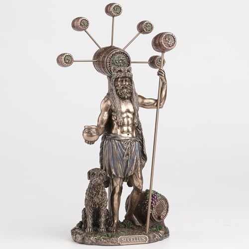 Escultura Sucellus Dios Celta de la Fertilidad 23.75 pulg miniatura 4
