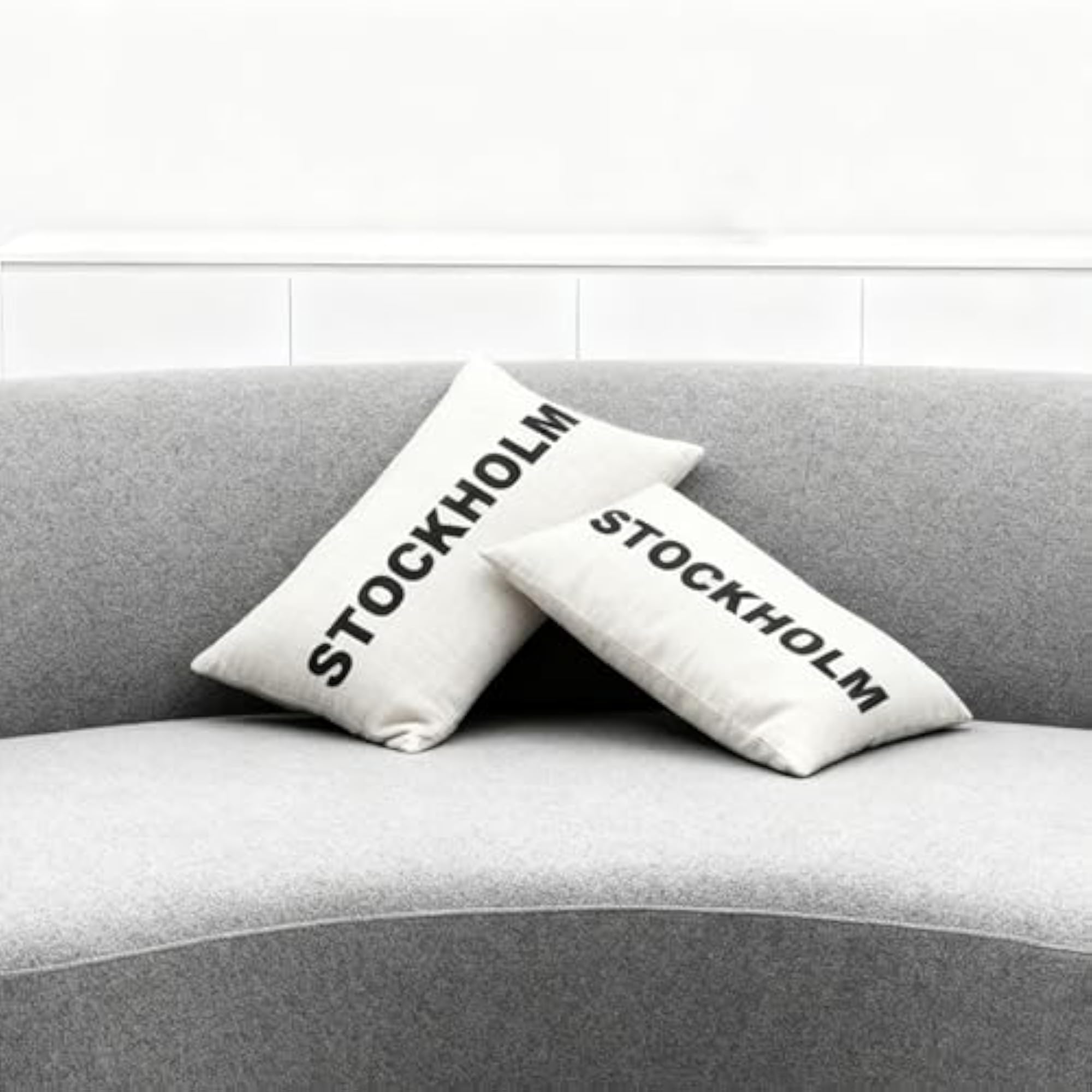 Stockholm Style Pillow Cover, Modern Chic Room Decor