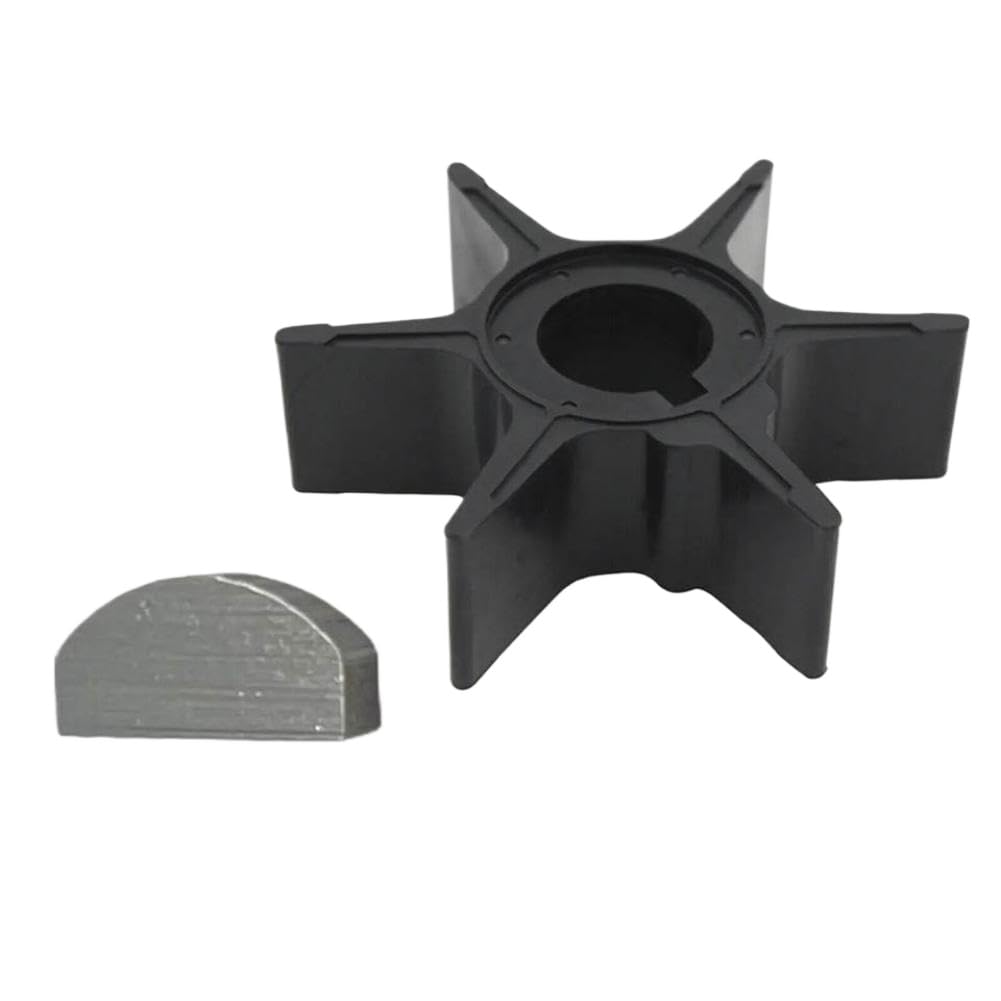 Girante della pompa dell'acqua con chiave 17461-94700 17461-95200 17461-95201 compatibile con motore fuoribordo a 2 tempi DT 35 40 50 55 60 65