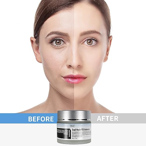 Vgo FC-014 Snail Mucin 92% Moisturizer Daily Face Moisturizer Hydrating Repair Face Gel Cream thumb #5