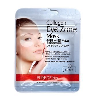Purederm Augenpads mit Collagen (300 Stück) - Augenpflege - Augenserum gegen Augenränder und Augenfalten