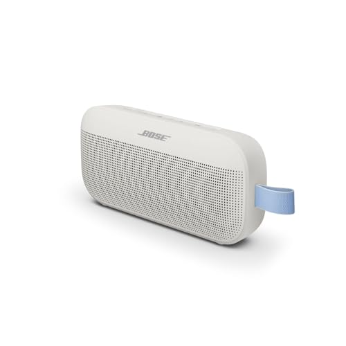 Bose SoundLink Flex Bluetooth Speaker (2nd Gen) - Portable Outdoor Speaker with Hi-Fi Audio, Waterproof and Dustproof, USB-C, Up to 12 Hours Battery Life, Fog Grey - Limited Edition Color