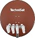 Produktbild TechniSat SKYTENNE - 85 cm Sat-Anlage zum Empfang von vier Satellitenpositionen (ohne Drehmotor, 4 Quattro-LNB, für den Aufbau einer Mehrteilnehmeranlage, Multischalter zusätzlich erforderlich) rot
