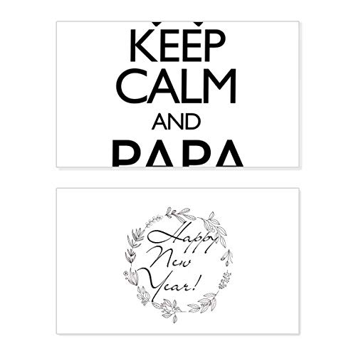 Tarjeta conmemorativa "Keep Calm": el regalo emotivo perfecto para papá en su día especial