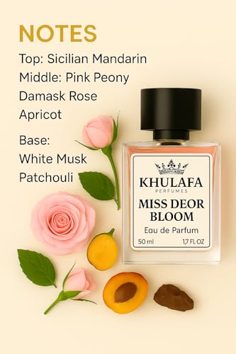 Image of Miss Deor Bloom Bouquet Inspired Perfume for Women | Elegant Floral Fragrance with Peony, Rose & White Musk | Soft & Romantic Fragrance | Daily & Special Occasion Wear | Gift for Her | 50ML