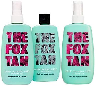 Image of (3 PACK) The Fox Tan Rapid Tanning Mist 2 x 120ml & The Fox Tan Rapid Tanning Elixir x 120ml