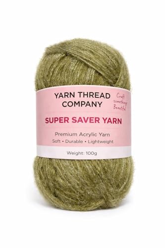 Image of 3 Ply Knitting Wool Yarn, Supersoft Hand Knitting Wool for Craft, Crochet, Amigurumi, Embroidery (Color 14)