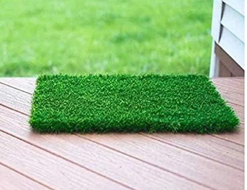 NCR 35 Mm Artificial Grass Mats Carpet for Balcony - for Home Decoration - Floor Mat for Living Room Bedroom, Office - All Seasons Use (Size- 2 X 4 Feet - Green Color, Rectangular)-image-37