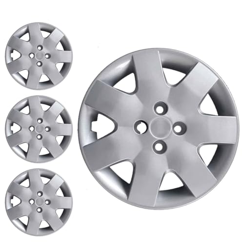 SERIE 4 BORCHIE - 4 COPRICERCHI COPPE RUOTA 15 PER NISSAN MICRA