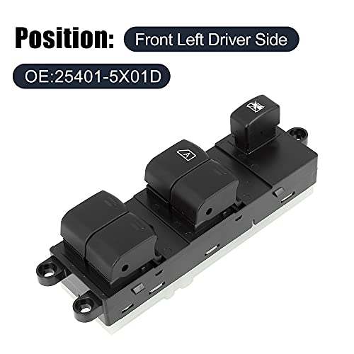 Interrupteur de vitre électrique bloquée de remplacement pour Navara - 2