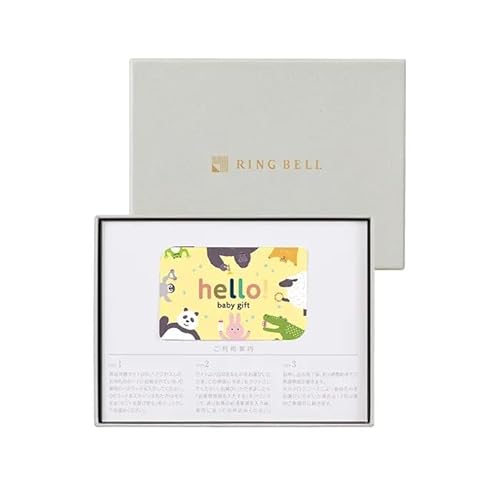 RING BELL リンベル カードタイプ 出産祝い専用カタログギフト hello! baby gift ぱんだ 高級 お取り寄せ ギフト 贈答 お祝い 出産祝い カードタイプ BOXタイプ ぱんだコース
