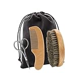 ERINGOGO Bartpflege 4 Stück Bartpflege Werkzeug Herren Mit Griff Pflegezubehör Für Verschiedene Bartformen Geschenk