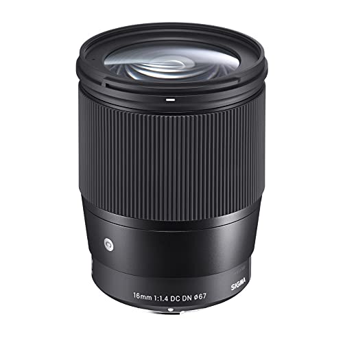 Sigma 16Mm F/1.4 Dc Dn Contemporary Lens For Sony E W/16Gb Sd Card & Travel Kit #TOP1
