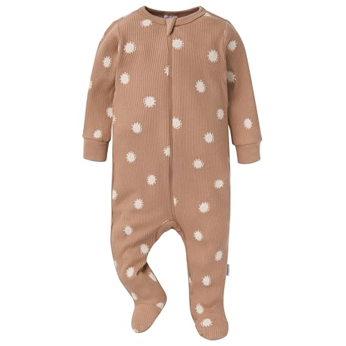 Image of Gerber Baby Boys & Girls 2-Pack 2-Way Zip Thermal Footed Sleep 'N Play