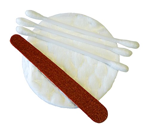 Preisvergleich Produktbild Hotel-Annehmlichkeiten Vanity Kit enthält Nagelfeile, Wattestäbchen, Wattepads 30 Einheiten