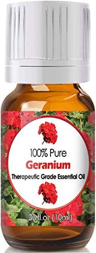 Geranium Essential Oil for Diffuser & Reed Diffusers (100% Pure Essential Oil) 10ml
