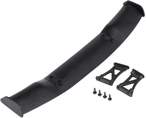 Miniatura 2 de Dilwe Simulación universal de cola ala, modelo accesorio plástico cola ala decoración para 1/10 escala Drifting RC coche