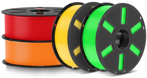 JAYO PLA 4 Pack (Red, Orange, Yellow, Green), 4×1.1kg