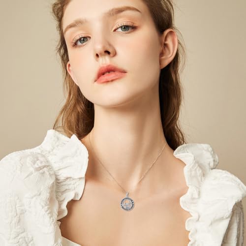 YAFEINI Drummer Gifts for Men Sterling Silver Drummer Pendant Necklace Music Jewelry Gifts for Men Drummers2