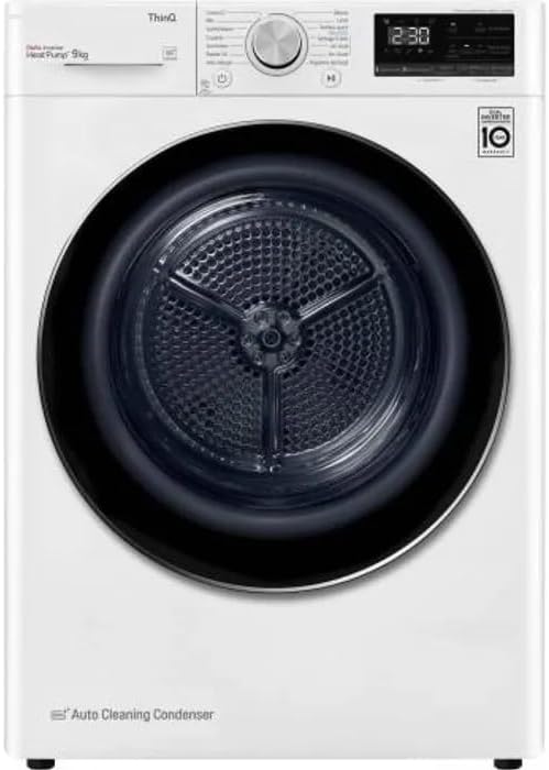 LG RH9V50WH sèche-linge pompe à chaleur 9kg grande capacité