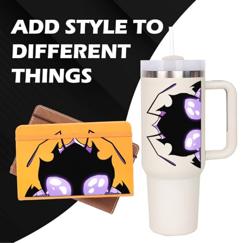 Image of Solo Leveling Peeker Anime Manga Decal Water Resistant Sticker Indoor Use Ideal for Laptop Window (Chibi Beru)