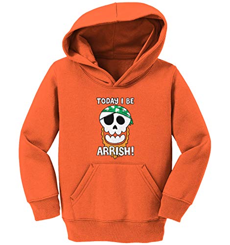 Today I Be Arrish - Irish Pirate Toddler/Youth Fleece Hoodie2