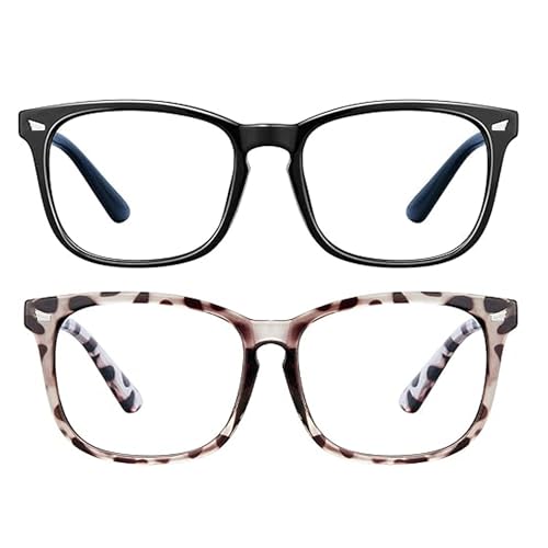Image of hunsquer Blue Light Glasses for Woman /Men Computer Blue Light Glasses