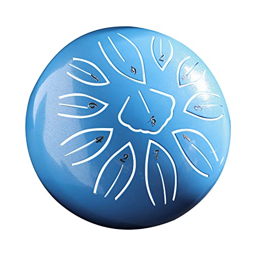 6インチ 初心者 スチール 舌ドラム 11音符 打楽器 伝統音楽愛好家 子供 大人用 楽器