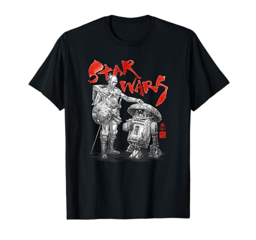 Star Wars Visions Samurai Droids t-shirt geek pour les conventions