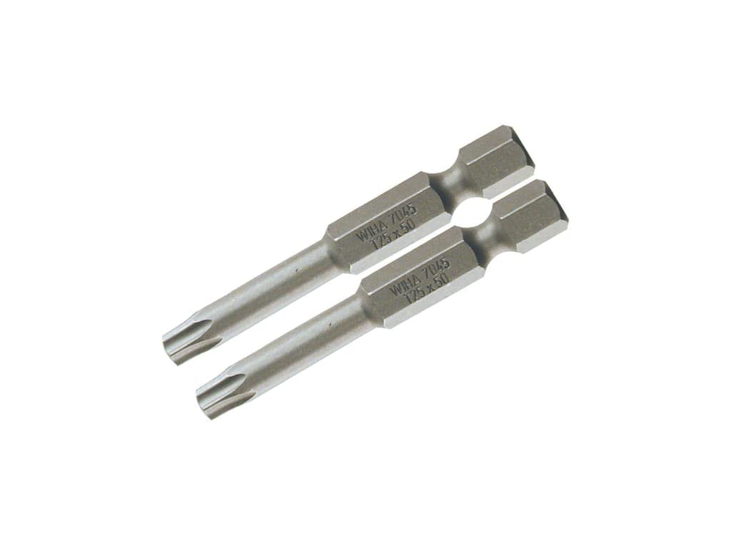 Wiha 74506 Torx T10 embouts de vissage 50 mm pour tournevis lot de 2