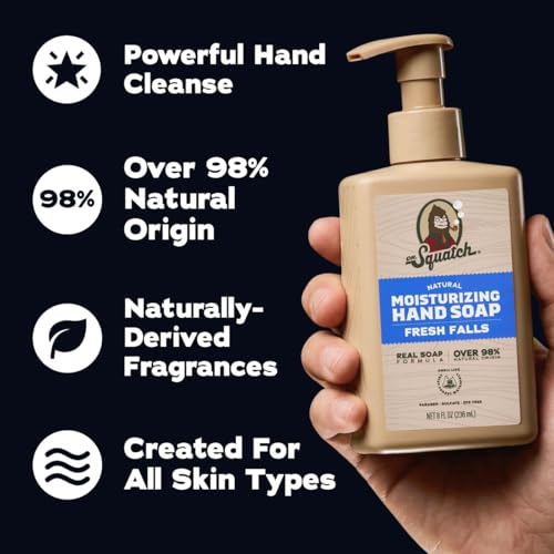 Dr. Squatch Moisturizing Hand Soap, Non-Drying (8 fl oz, 3-Pack) - image 4