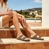 Litfun Sandalias unisex con plantilla de corcho, slides para verano 6