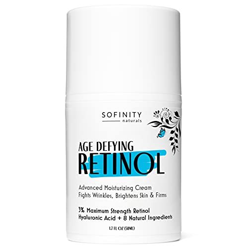 Retinol Cream for Face – Non Greasy Anti Aging Face Moisturizer for Women & Men - Anti Wrinkle Face Cream – Crema Para…