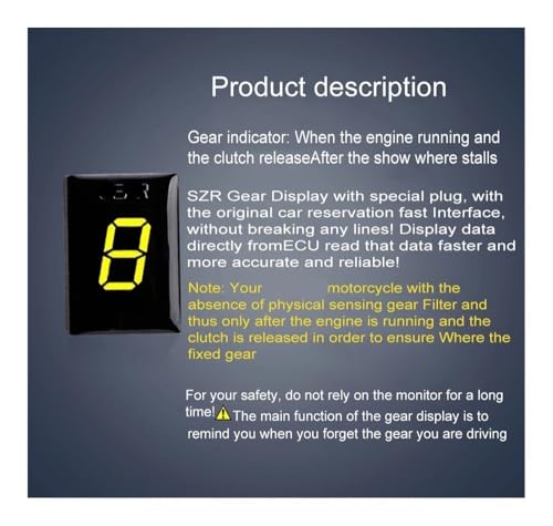 Indicateur de vitesse moto CBR600RR digital bleu pour optimiser chaque passage