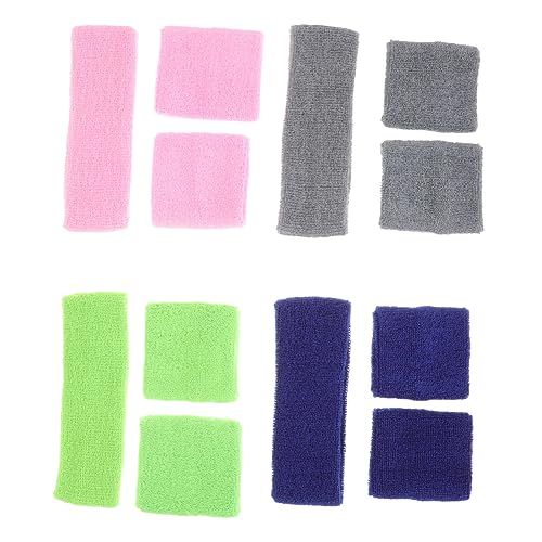 Bandeau de sport pour garçon et fille HANABASS lot de 4 bandeaux élastiques