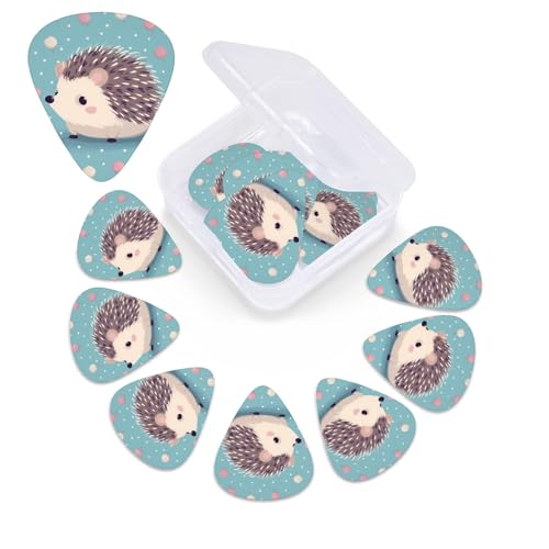 Hedgehog Polkadot �M�^�[�s�b�N 12�� - 3�̈قȂ�����̃x�[�X�s�b�N �I�[�K�i�C�U�[�{�b�N�X�t�� ���ۃA�[�g �s�N�`���[ �G���L�M�^�[�p�v���N�g���� �E�N�����t�� 0.46mm 0.71mm 0.96mm