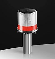 Vista 5 de Luz solar estroboscópica de advertencia de 360 grados, súper brillante, impermeable, IP48, para construcción, muelle de tráfico, inalámbrico