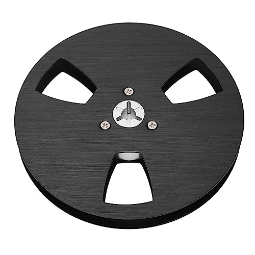 Bobine de Ruban Vierge 1/4 5 Pouces Noire - Accessoire de Machine d'Ouverture 3 Trous
