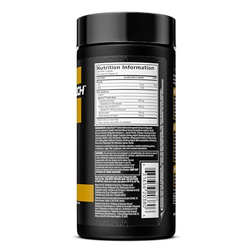 MuscleTech AlphaTest Testosterone Booster Supplement for Men, Workout Supplement, Muscle Strength Builder for Men, 200mg Maca Extract, Zinc & Boron, 120 Capsules, 30 Servings - Image 4