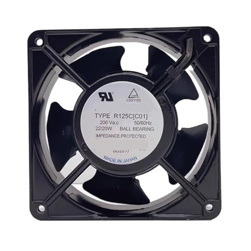 Ventilateur R125C 200V extracteur air centrifuge gaine 125mm turbine