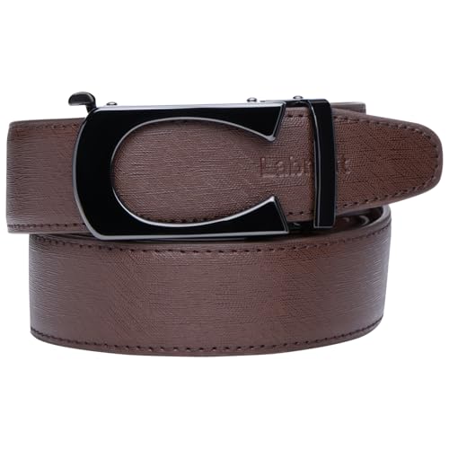 Image of Labnoft Men's PU Leather Auto-lock Belt