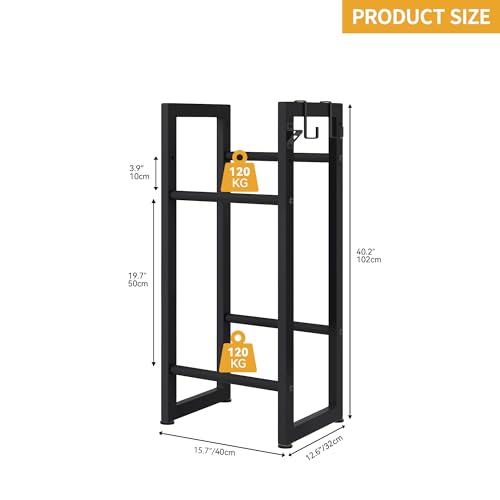 DWVO getränkekistenregal 2 kisten mit rollen,verstellbaren füße, Öffner, Metall Kistenregal mit 2 Ebenen für Bier, Obst, Gemüse, Wasser, Geeignet für den Einsatz in der Küche, speisekammer, garagen