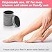 COITEK 180 Pieces Replacement Sandpaper Refill Discs for Electric Foot File Callus Remover, Foot File Replacement 60, 100, 180 Grit Sandpaper Refill Discs for Removing Dead Cracked Hard Skin