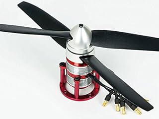 CRM2208A RC Brushless Motor Metal Outrunner Contra-Rotating Motor CRM2208 1600KV for Airplane Models with high Thrust Cause Large Power for RC fix-Wing Plane; Need to Work with Two ESC