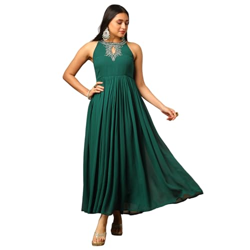 Image of Globus Women Ethnic Dress (GS567480 Purple XS)