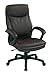 Office Star Executive Eco Leather Chair with Color Match Stitching Red