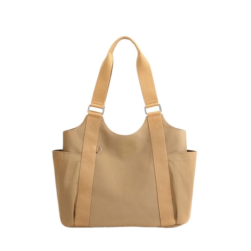 Grand cabas pour femme en tissu grand volume idéal pour les cours et les courses quotidiennes