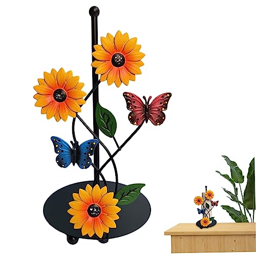 Portarrollos de cocina decorativo con estante inferior para organizar espacios 7